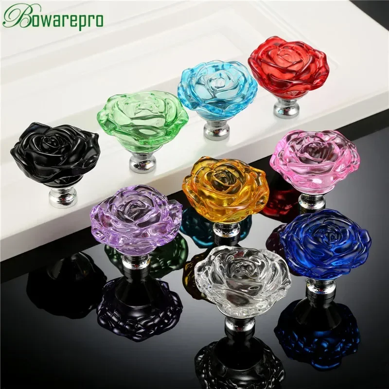 Bowarepro 50MM cristal Rose ve - Furniture Hardware Pulls avis et prix
