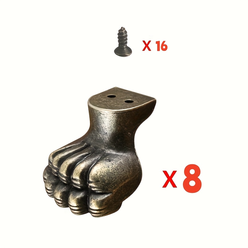 8 pièces de pieds décoratifs a - Furniture Hardware For Legs avis et prix