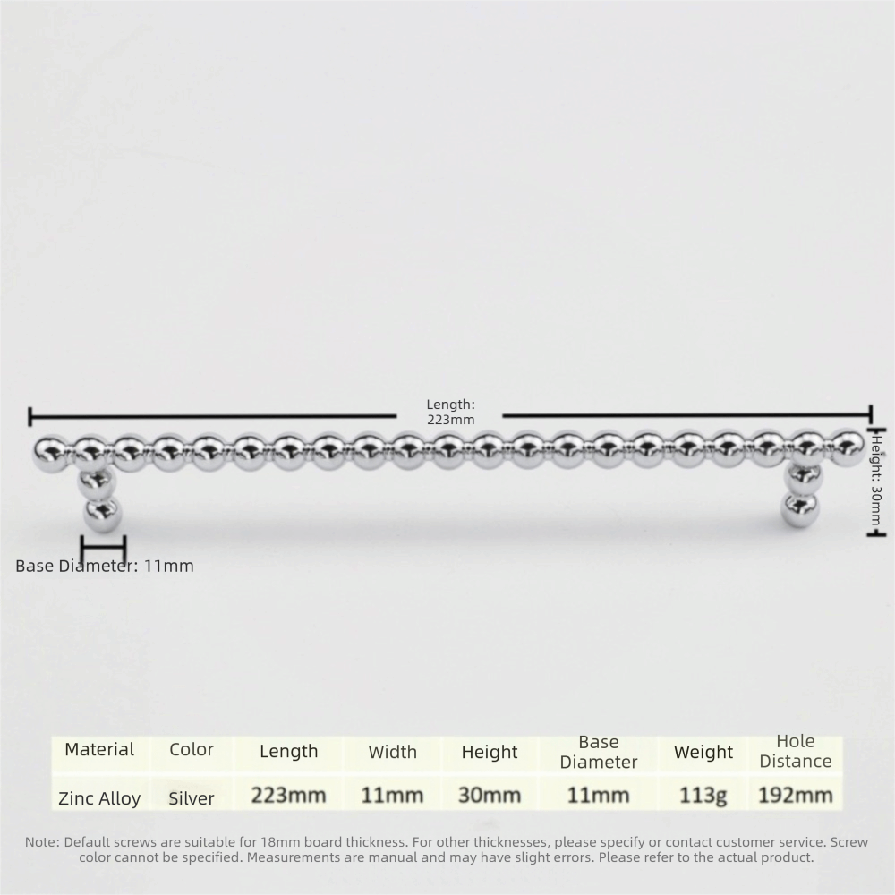 Poignée de tirage ronde de lux - Furniture Joint Hardware avis et prix