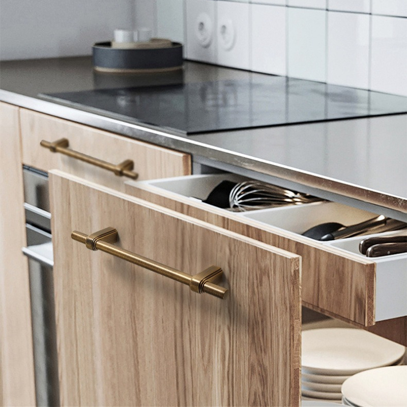 Poignées en laiton antique pou - Furniture And Kitchen Hardware Fitting avis et prix